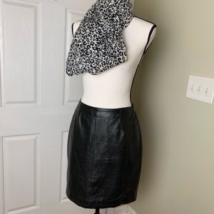 Wilson’s Leather mini skirt